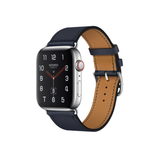 Apple watch hermès stainless steel case with fauve barenia leather double tour deals