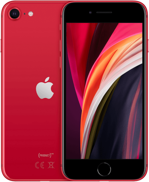 Refurbished Apple iPhone SE (2nd Generation) 256GB Product RED, Unlocked A  Mac4sale