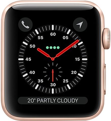 Apple watch series 3 42mm cellular rose gold discount