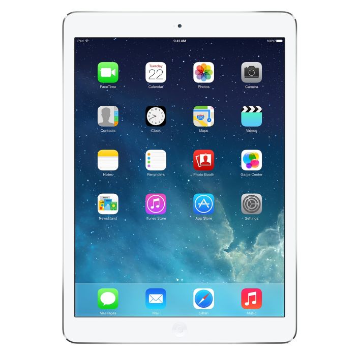 Refurbished Apple iPad Air 1 32GB Silver, WiFi B | Mac4sale