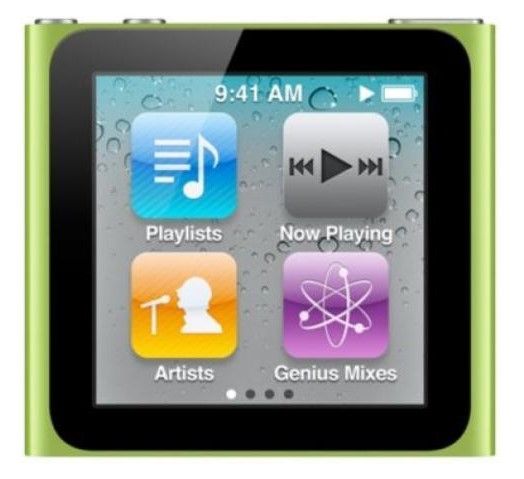 Refurbished Apple iPod Nano 6th Generation 16GB - Green, C | Mac4sale