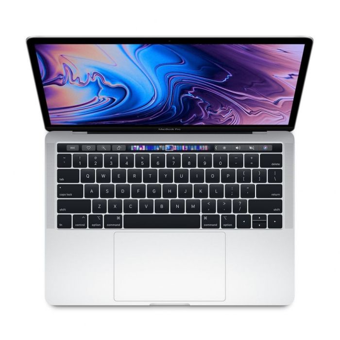 Refurbished MacBook 15,2/i7-8559U/16GB RAM/512GB SSD/Touch Bar/13"/B (Mid-2018) Silver | Mac4sale